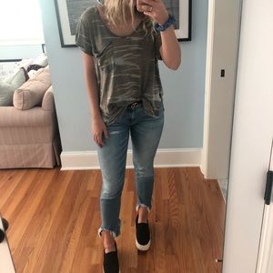 camo tee (comes distressed)